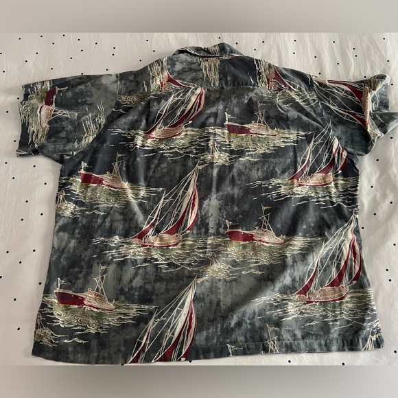 Polo by Ralph Lauren men’s nautical cotton camp shirt. Size XXL - Picture 2 of 6